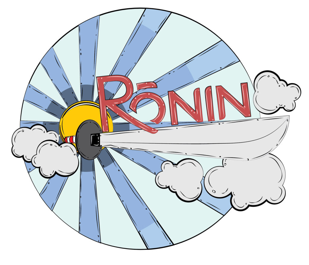 Camiseta Ronin con espada